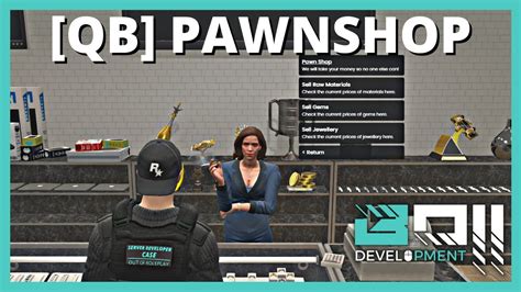 Qbcore Pawnshop Script V11 Fivem Roleplay Scripts Boii Development