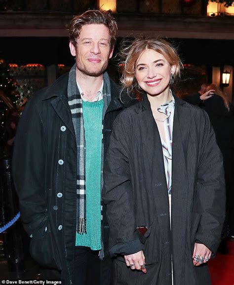 James Norton Cosies Up To His Beaming Fianc E Imogen Poots At The One Woman Show Press Night In
