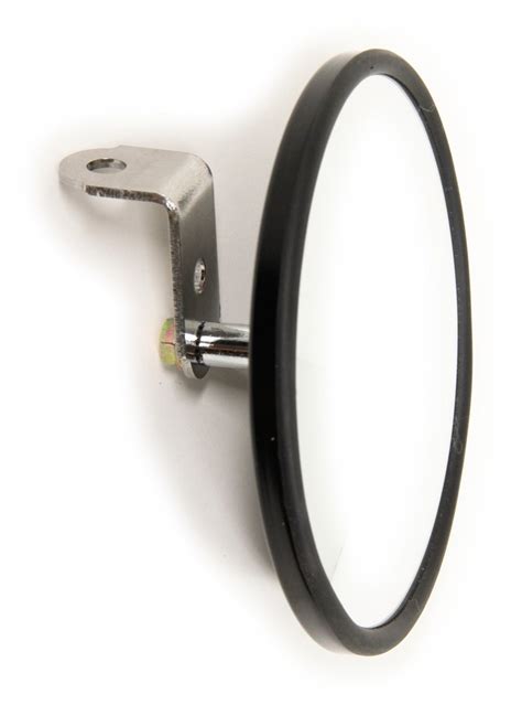 Cipa Round Convex Hotspot Mirror Bolt On 6 Diameter Black Qty 1 Cipa Blind Spot Mirror