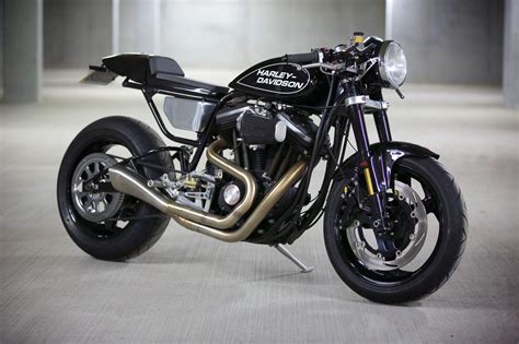 Hell Kustom Harley Davidson Sportster By Cafe Racer Customs