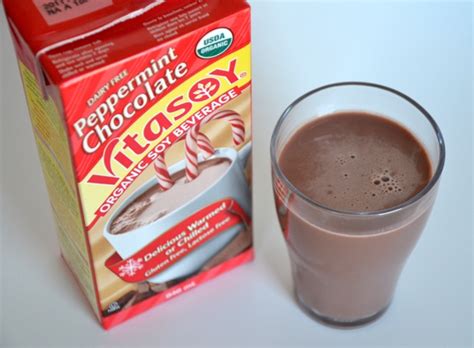 Review Vitasoy Peppermint Chocolate Soy Milk Nearof