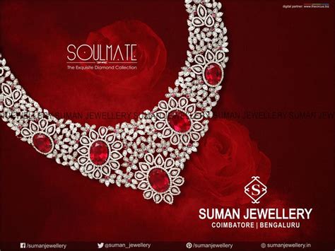 Eye Dazzling Diamond Necklaces By Suman Jewellery