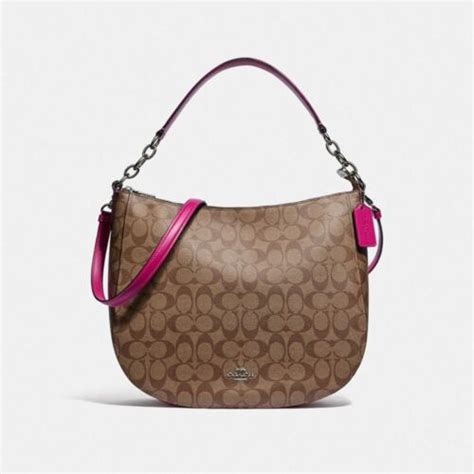 Womens Bags And Handbags New Coach Elle Hobo Shoulder Bag Crossbody