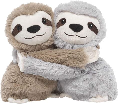 Sloth Hugs Warmies Cozy Plush Heatable Lavender Scented Stuffed Animal