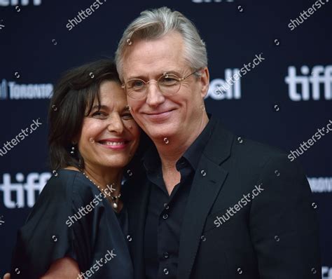 Linus Roache R His Wife Rosalind Editorial Stock Photo Stock Image