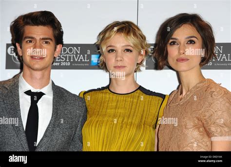 Andrew Garfield Carey Mulligan And Keira Knightley The Th Times Bfi
