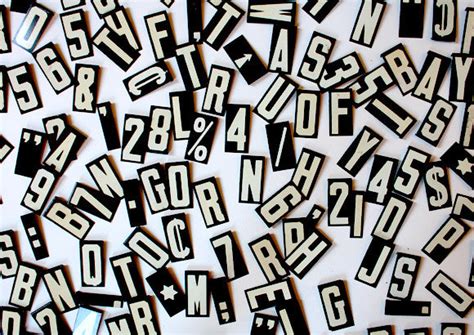 Vintage Metal Letters And Numbers — Vintage And Nostalgia Co