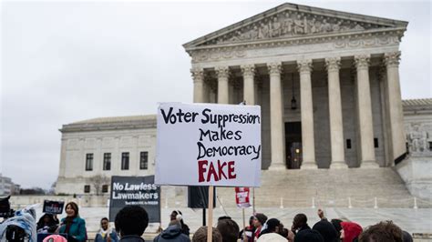 Supreme Court Seems Split Over Case That Could Transform Federal Elections The New York Times