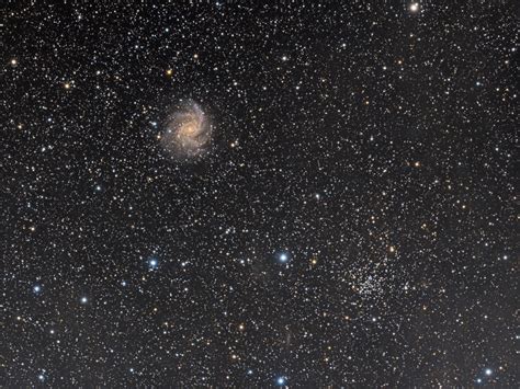 Ngc 6946 And Ngc 6939 Astrodoc Astrophotography By Ron Brecher
