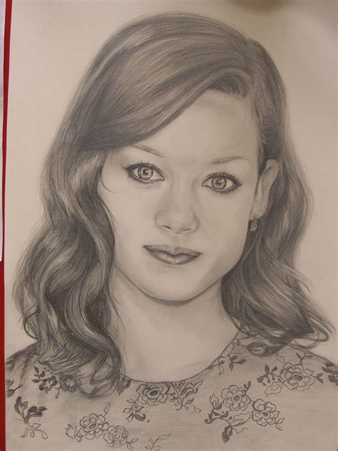 Retrato A Lápiz Drawing Examples Baby Drawing Female Sketch