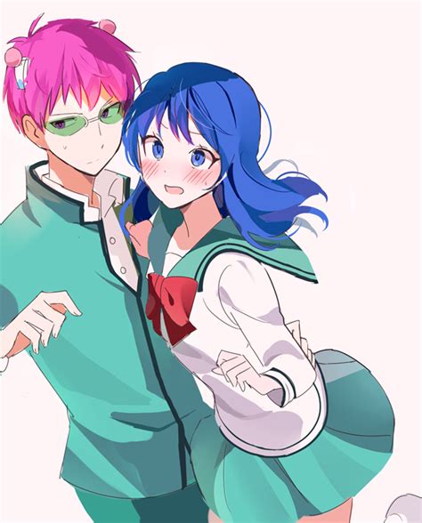 Saiki Kusuo And Teruhashi Kokomi Saiki Kusuo No Psi Nan Drawn By