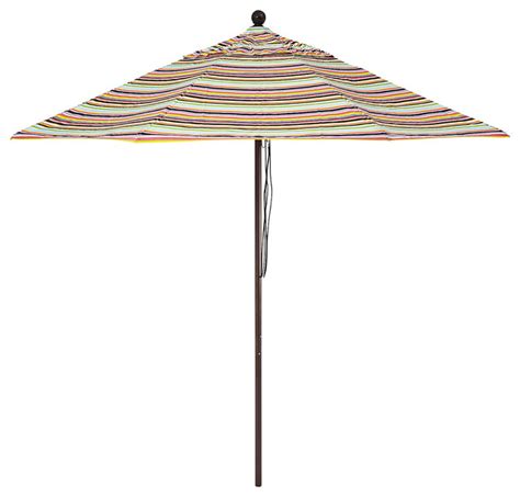 Striped Patio Umbrella Malibu Contemporary Outdoor Umbrellas