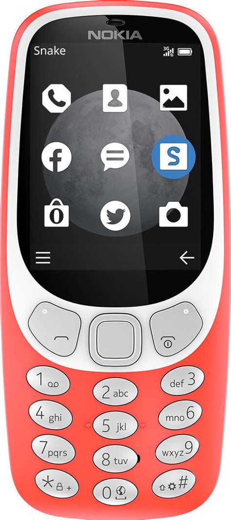 Nokia 3310 2017 16mb Warm Red Skroutzgr