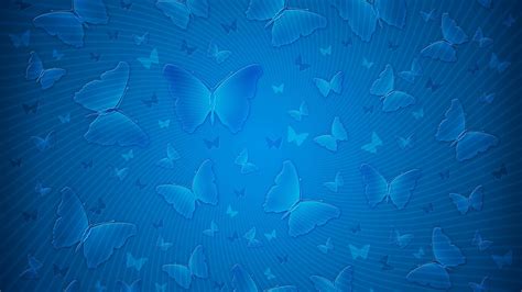 Blue Butterfly Wallpaper 4k