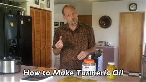 How To Make Turmeric Oil Youtube