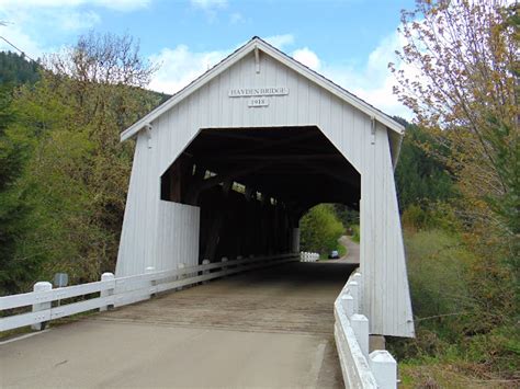Hayden Covered Bridge Alsea Oregon