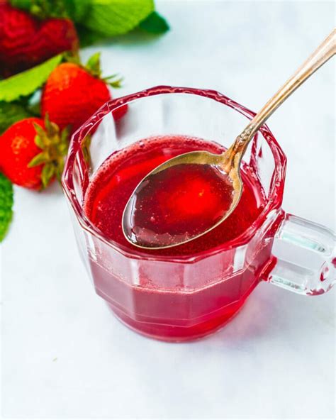 Strawberry Syrup Recipe A Couple Cooks