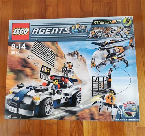 Lego Agents Turbo Car Chase Set 8634 Hobbies And Toys Toys And Games On