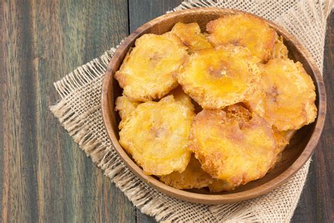 Tostones Recipe Twice Fried Green Plantain Chips