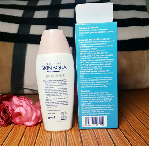 Review Skin Aqua Uv Mild Milk Spf 25 Pa Dry To Sensitive Skin