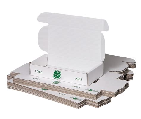 White Postal Boxes Packaging2buy Mailing Boxes 220 X 110 X 45mm