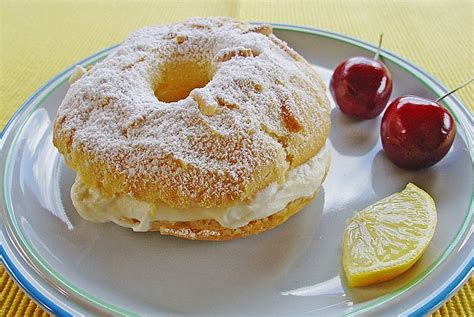 Kuchen mit zitronencreme aus rumänien. Mandelringe mit Zitronencreme | Rezept | Lebensmittel ...