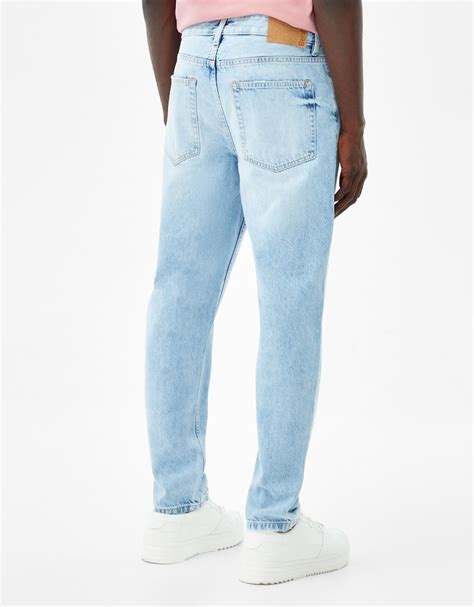 Straight Fit Vintage Jeans Man Bershka