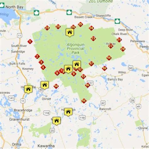 Algonquin Park Access Points Map 573x573 