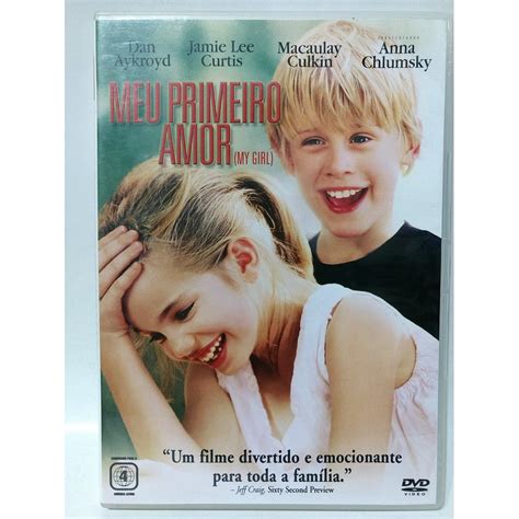 DVD Meu Primeiro Amor Macaulay Culkin Jamie Lee Curtis Anna