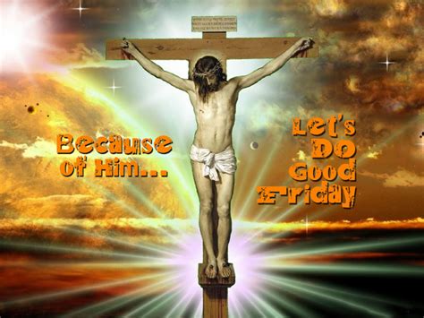 Jesus On Cross Good Friday Wallpaper