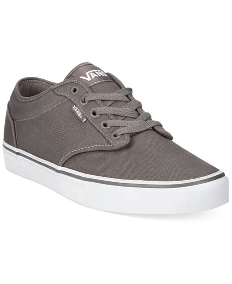Vans Atwood Sneakers In Gray For Men Pewterwhite Lyst