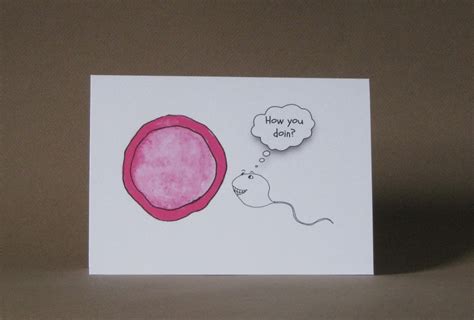 Funny Pregnancy Card Funny Pregnancy Announcement Sperm