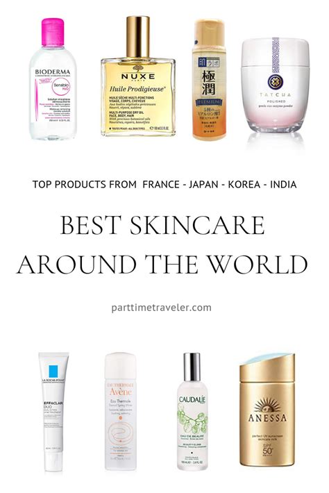 Around The World Best Skin Care Products From My Travels
