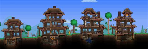 | terraria house designs hello there i'm gandalfhardcore and welcome back to another epic. terraria small cotttages | Terrarium, Terraria house ...