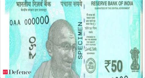 New 50 Rupee Notes Rbi Announces New Rs 50 Currency Note Heres How It Looks Like