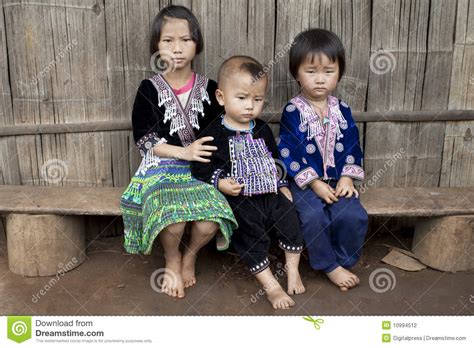 children-of-asia,-ethnic-group-meo,-hmong-stock-photo-image-of