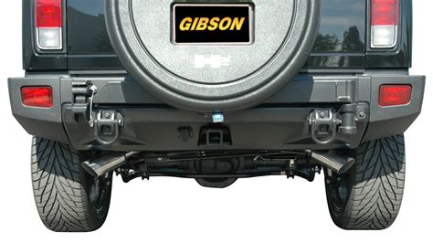 Gibson Exhaust 612602 Gib612602 03 06 Hummer H2 And Sut 60l 4wd Dual