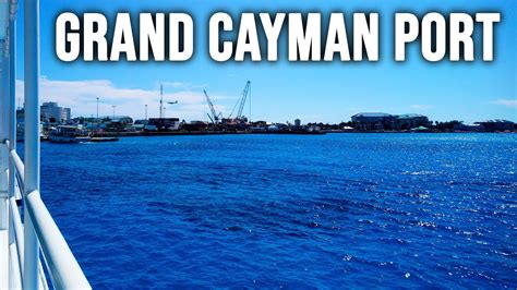 Grand Cayman Cruise Port Youtube