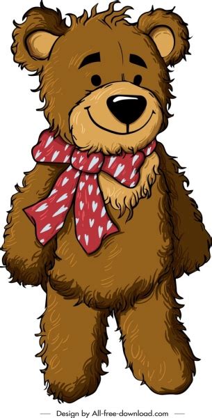 A teddy bear is a stuffed toy in the form of a bear. دميه دب قالب الديكور ابتسامه لطيف رسم الكرتون-كارتون ...