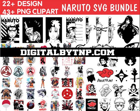 Anime Naruto Svg Bundle Naruto Svg Manga Svg Ninja Svg Samurai Svg
