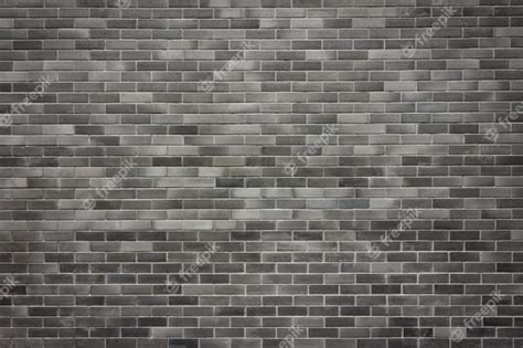 Premium Photo Black Brick Wall Texture For Background