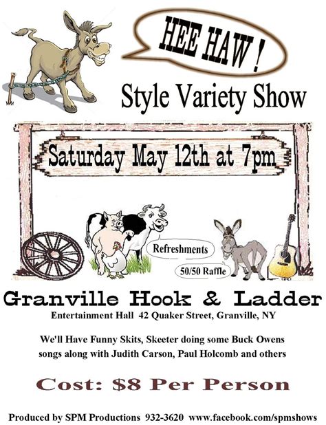 Theater Hee Haw Style Variety Show Arts And Entertainment Events