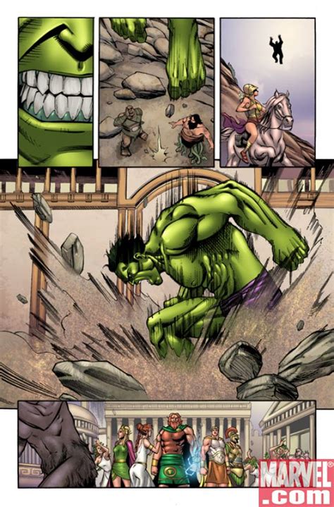 Hulk Vs Hercules When Titans Collide Preview 5 Comic Art Community