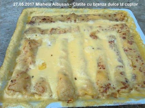 Producator autorizat livrez la domiciliul clientului in bucuresti ,branza dulce de vaci,din lapte integral ,100% naturala.livrarea se face direct de la fabrica din judetul braila. Budinca de clatite cu branza dulce de vaci si stafide - la ...