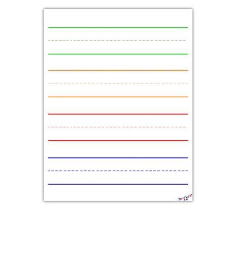 Lined Paper For Kids By Kidznote