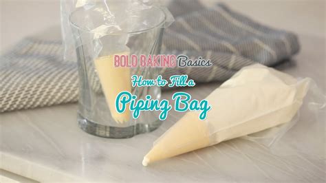 How To Fill A Piping Bag Gemmas Bigger Bolder Baking