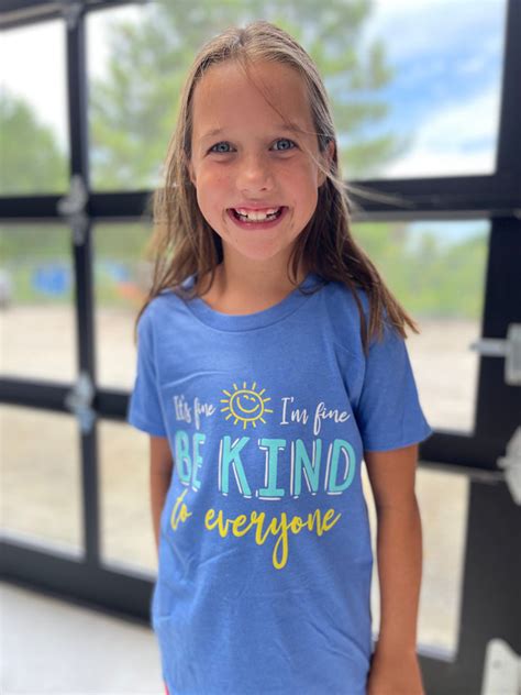Be Kind To Everyone Jordyns Summer Shirt Project