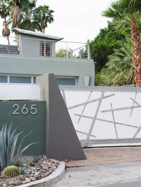 The modern gate designs are not only attractive and good on the eyes but are modern driveway gates, wrought iron gates, custom driveway gate, metal gates, decor, entrance, contemporary gates, wood automated gates. Landscape Design Color Theory - Landscaping Network