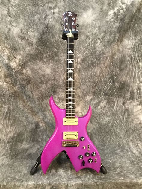 1984 Bc Rich Rich Bich Supreme Ultraviolet Purple Cool Guitar Bc Rich Guitars Electric Guitar