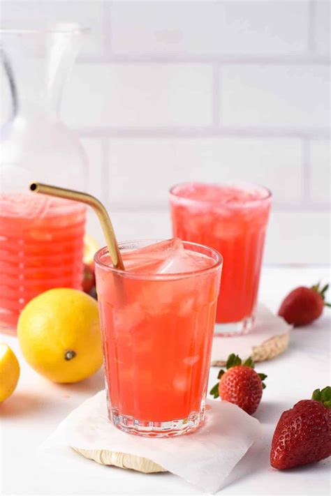 Strawberry Pink Lemonade The Conscious Plant Kitchen